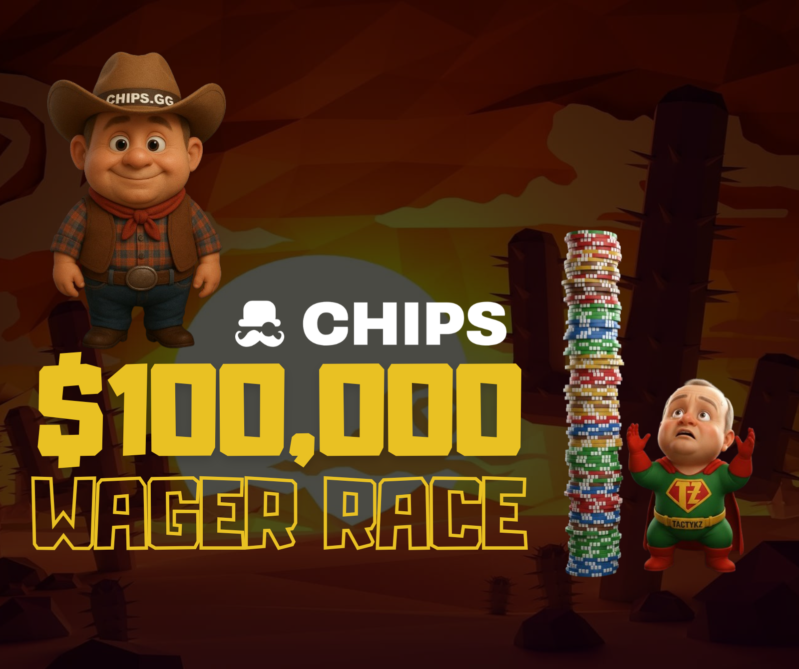 Chips Wager Race Promotion